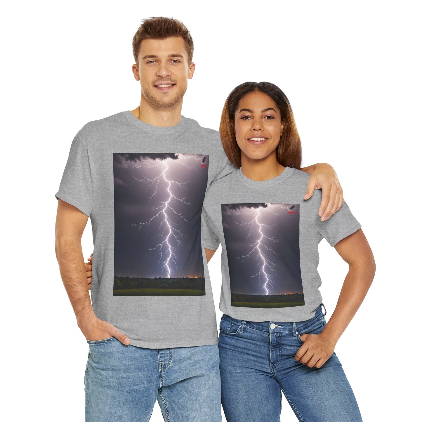 Lightning Style Unisex Heavy Cotton Tee