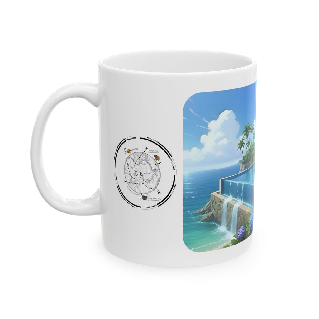 Cozy Architecture & Dreamy Landscapes #42 White Ceramic Mug – Homes Home Sweet Home Cup (11oz/15oz)
