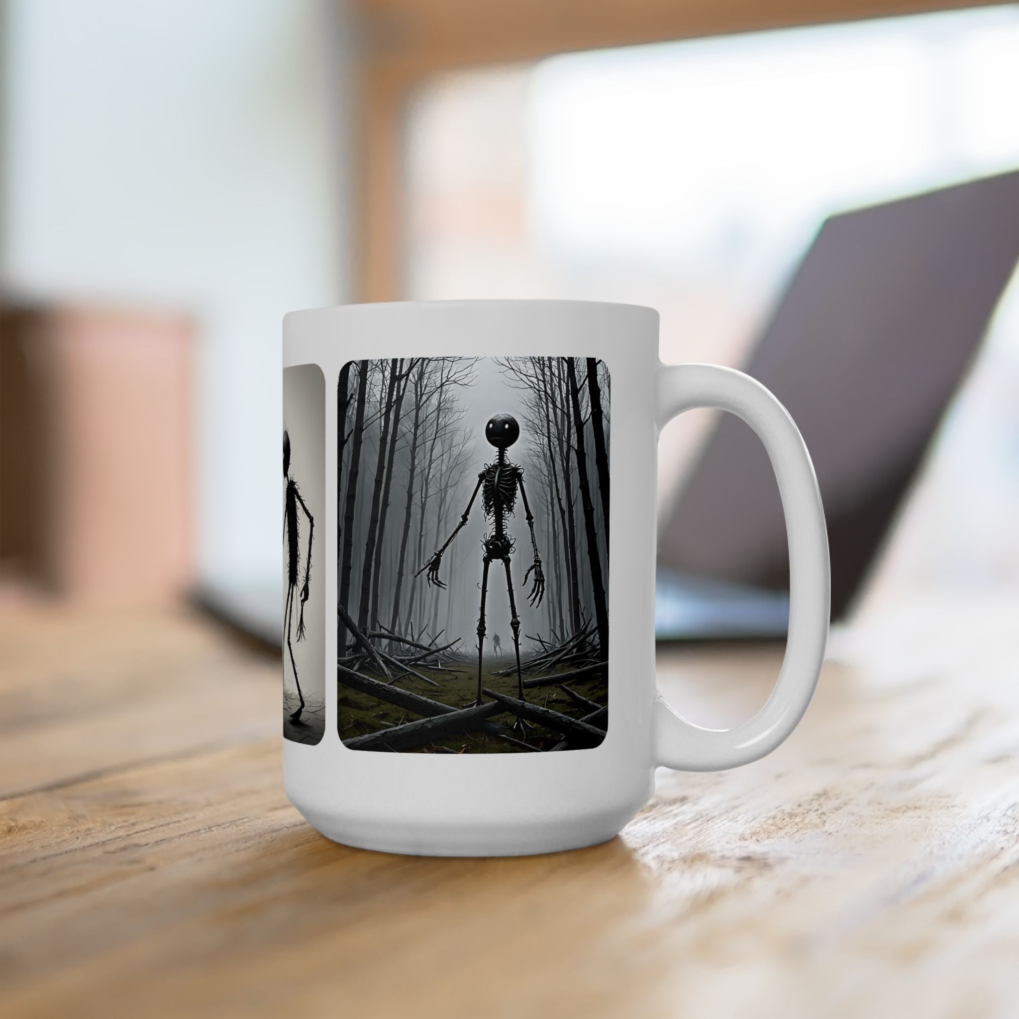 The Stick-To-It Species #2 White Ceramic Mug – Anatomy of Optimism Cup 11oz/15oz