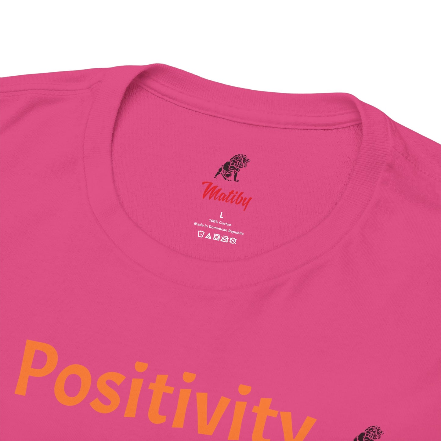 Positivity Unisex Heavy Cotton Tee