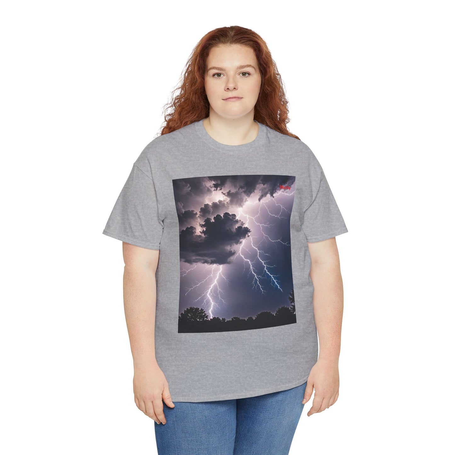 Lightning Style Unisex Heavy Cotton Tee