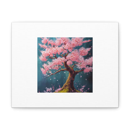 Cherry Blossom White Canvas Gallery Wraps