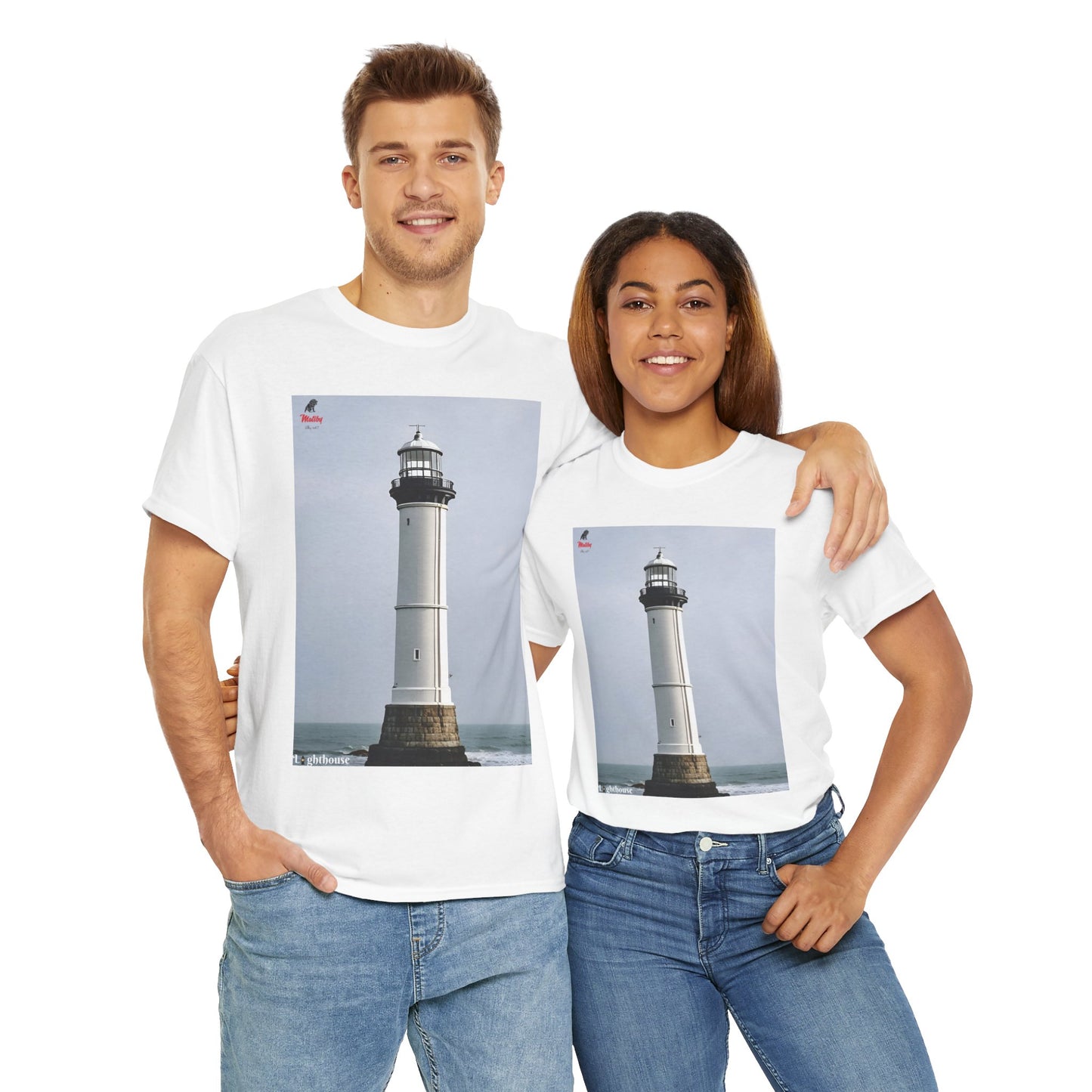 Lighthouse Unisex Heavy Cotton Tee