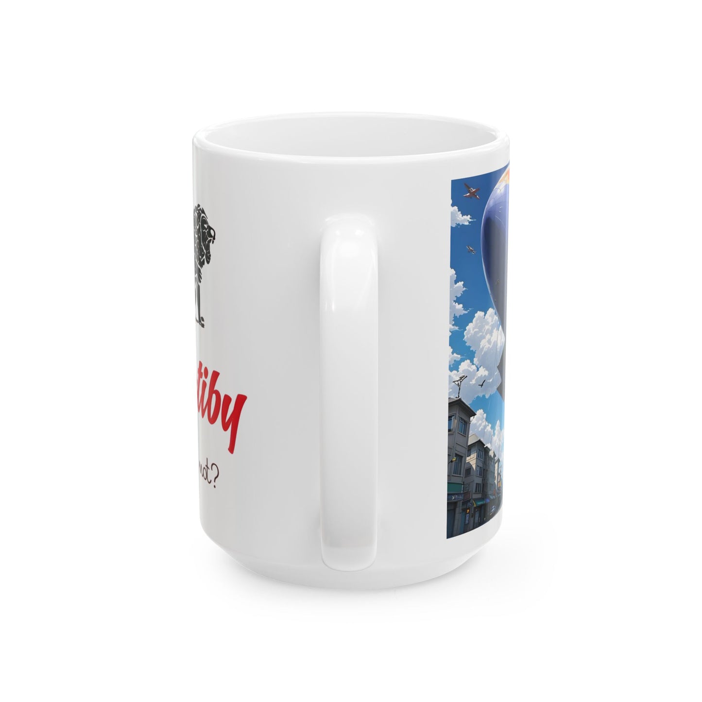 Matiby Airbo Ceramic Mug, (11oz, 15oz)