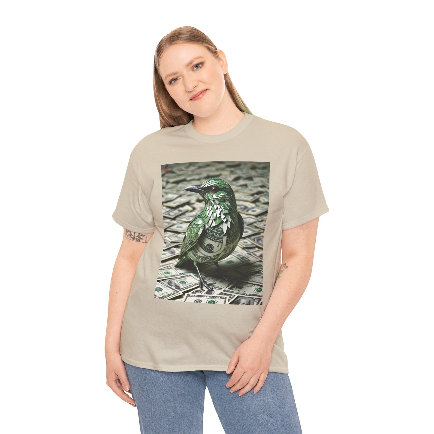 M$ney Bird Heavy Cotton Tee