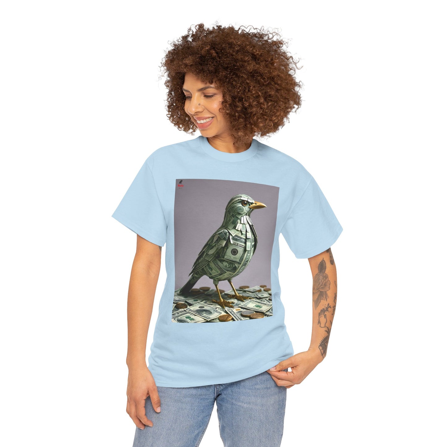 M$ney Bird Heavy Cotton Tee