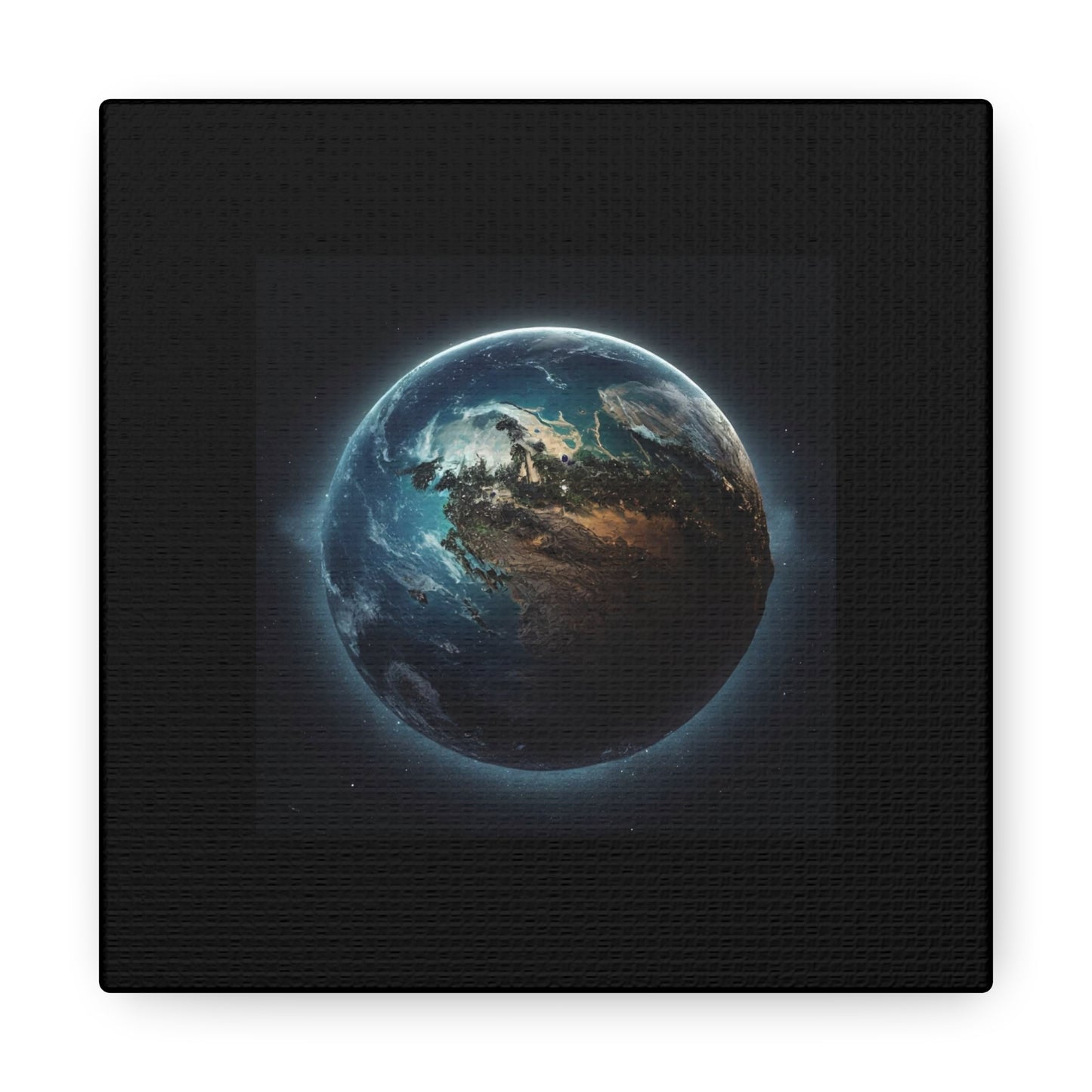 Matiby Worlds Black Canvas Gallery Wraps