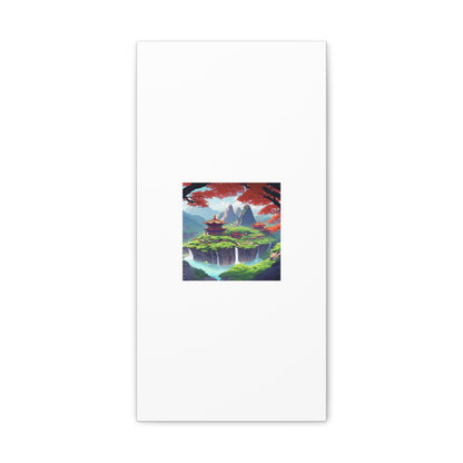 Artzy Gardens White Canvas Gallery Wraps