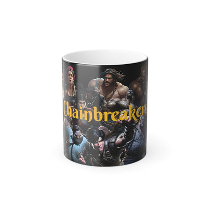 The Chainbreakers Black Color Morphing Mug, 11oz