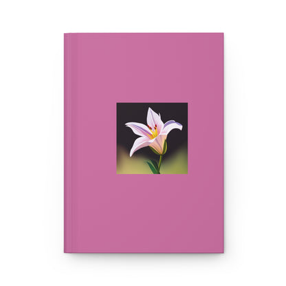 Lily Hardcover Journal Matte Light Pink