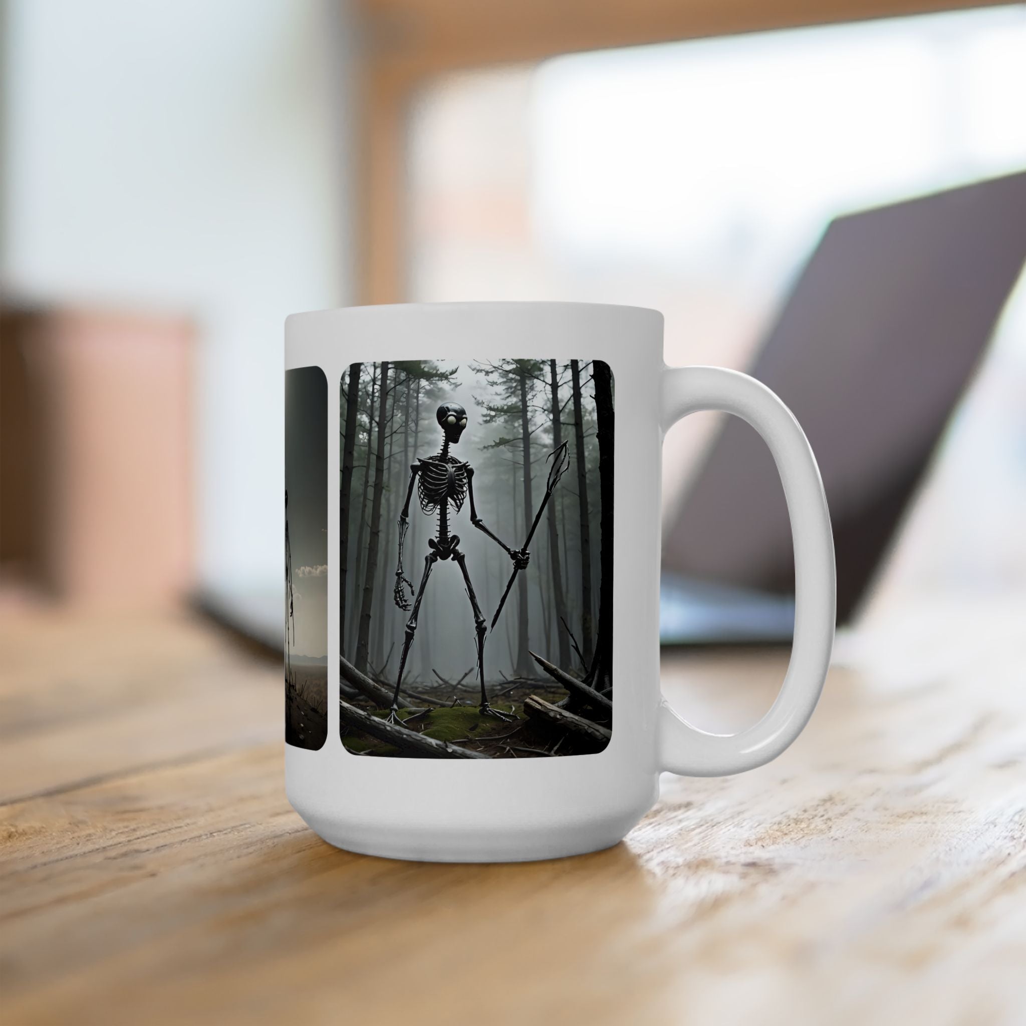 The Stick-To-It Species #3 White Ceramic Mug – Anatomy of Optimism Cup 11oz/15oz