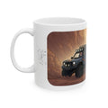 Adventure 4x4 Trucks #53, Grain Haulers White Ceramic Mug — Find Your Path To The Essentials Cup (11oz & 15oz)