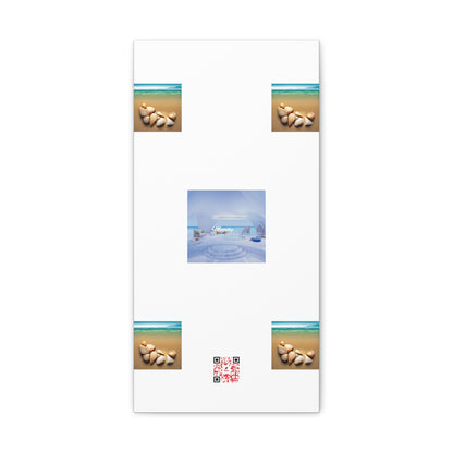 Matiby QR White Canvas Gallery Wraps