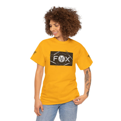 Silver Fox Scissors Unisex Heavy Cotton Tee