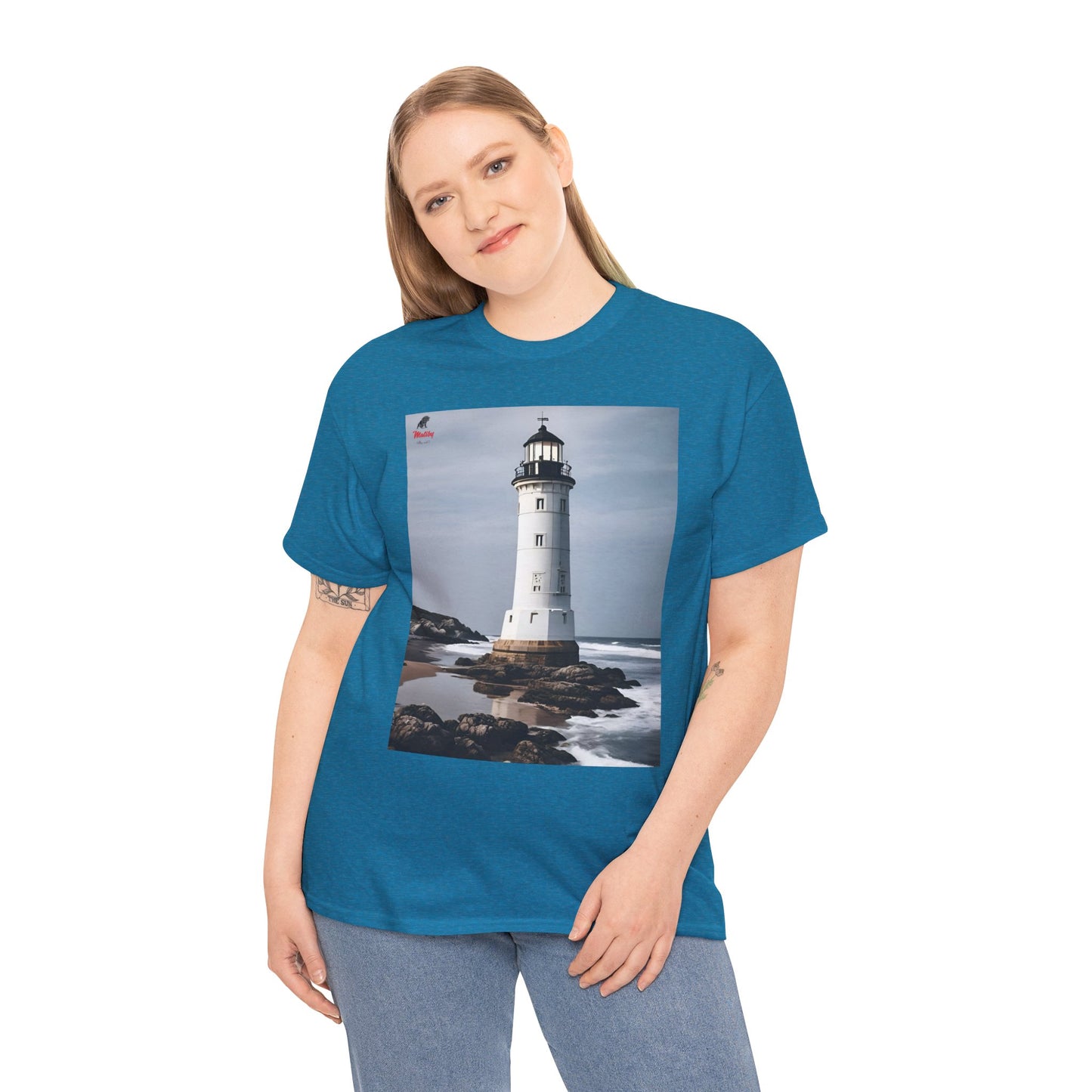 Lighthouse Unisex Heavy Cotton Tee