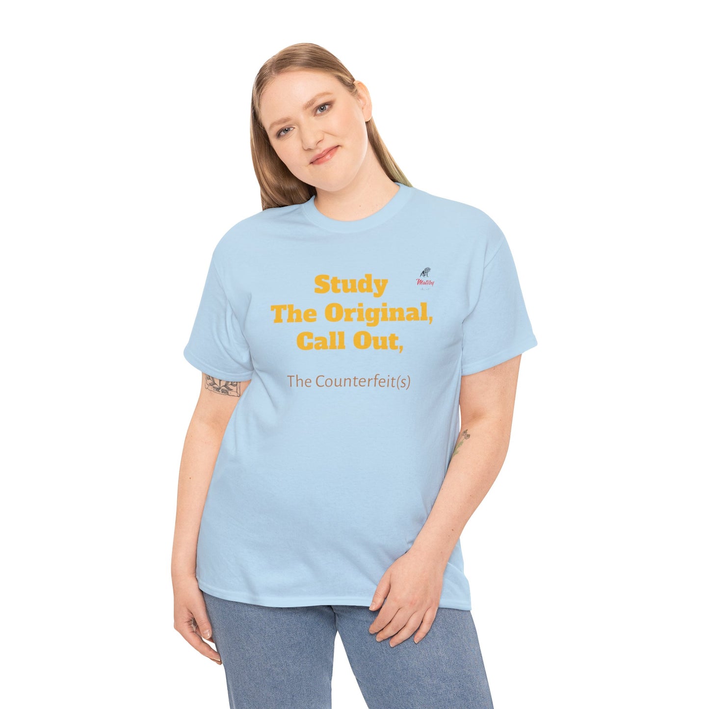 Study The Original Unisex Heavy Cotton Tee