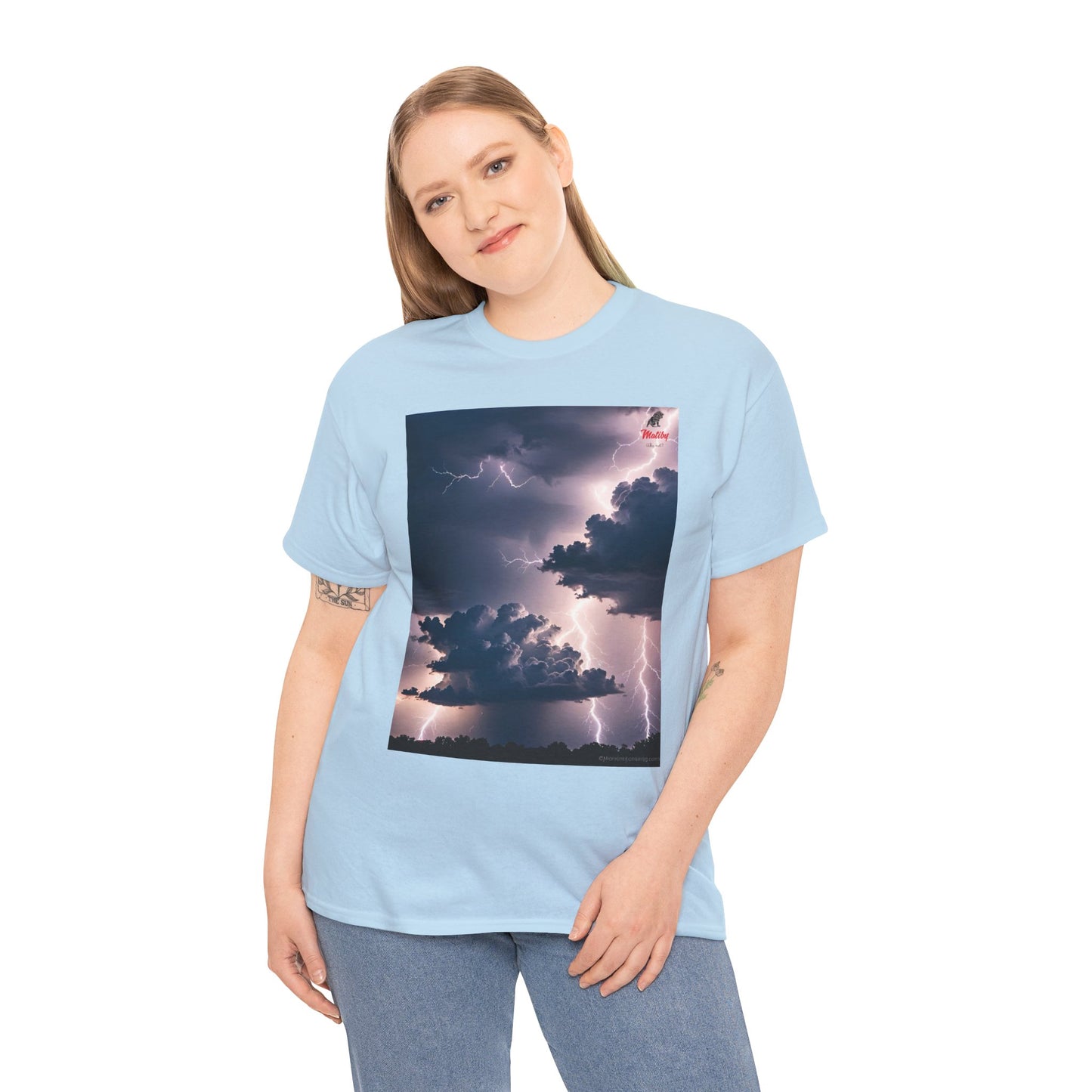 Lightning Style Unisex Heavy Cotton Tee