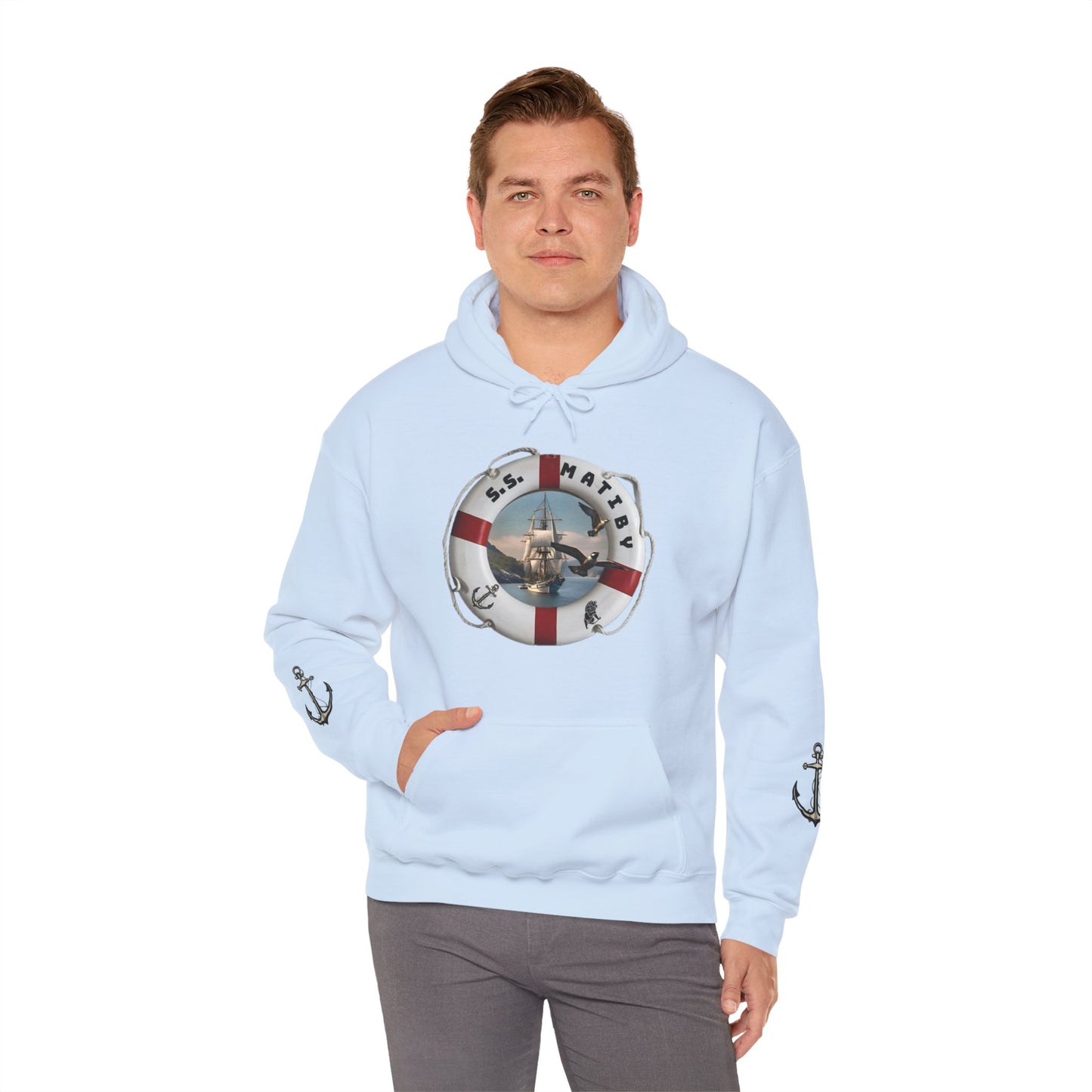 Nautical S.S. Matiby Unisex Heavy Blend™ Hooded Sweatshirt