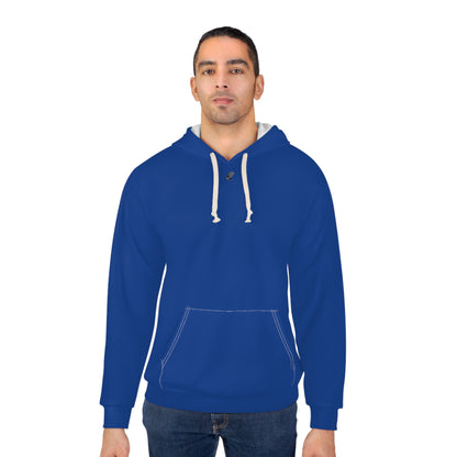 Matiby Blue Unisex Pullover Hoodie (AOP)