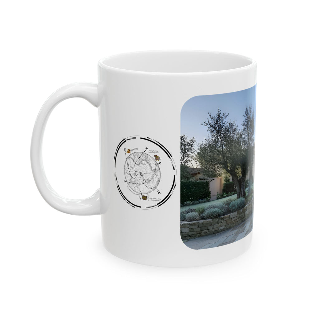 Cozy Architecture & Dreamy Landscapes #5 White Ceramic Mug – Homes Home Sweet Home Cup (11oz/15oz)