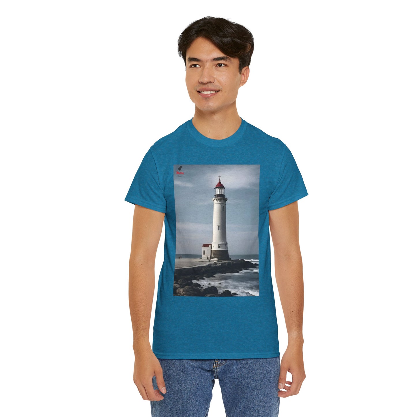 Lighthouse Unisex Heavy Cotton Tee