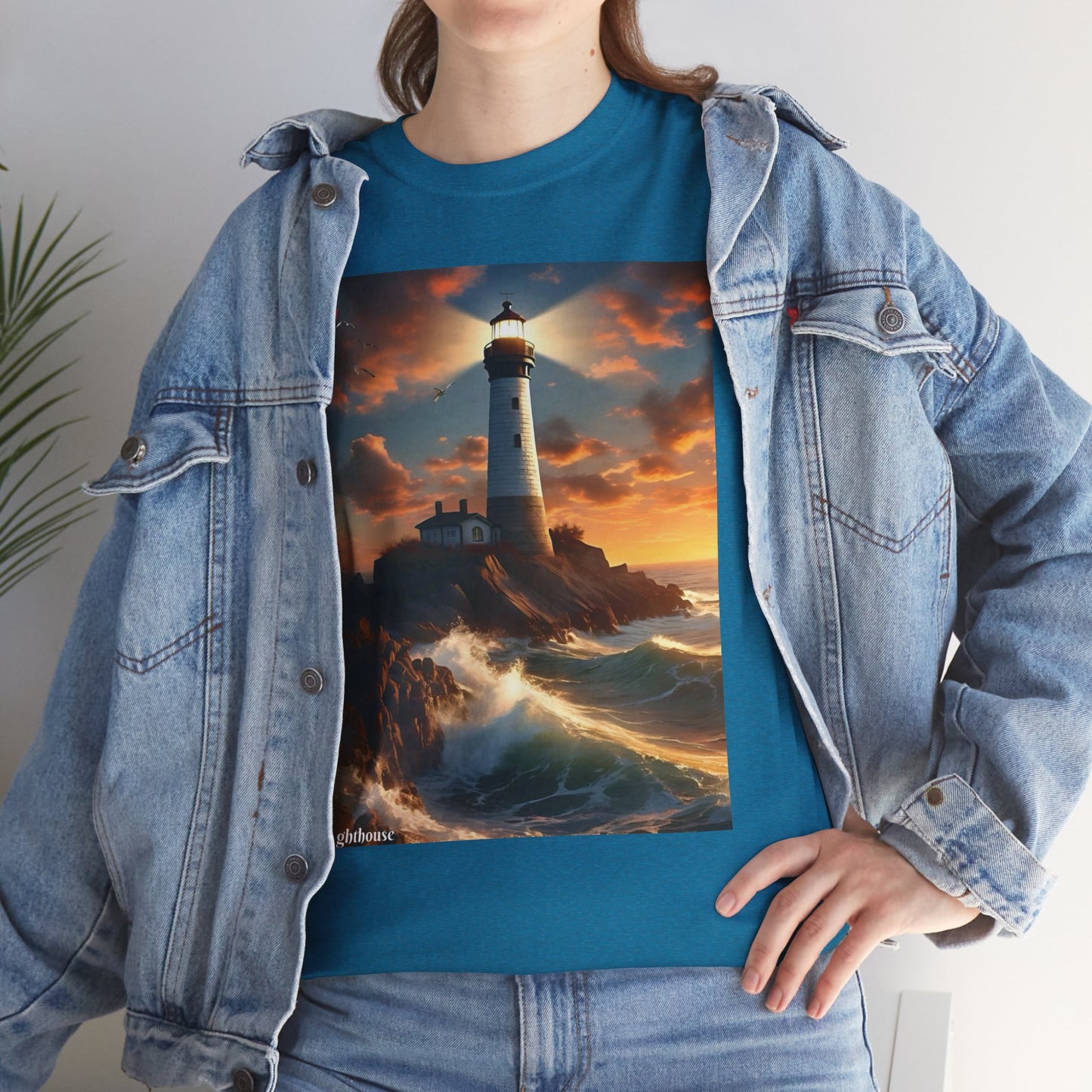 Lighthouse Unisex Heavy Cotton Tee