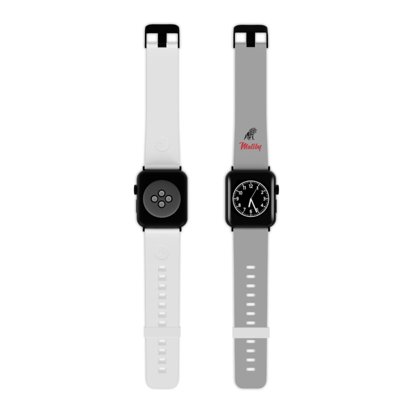 Matiby Light Grey Watch Band for Apple Watch