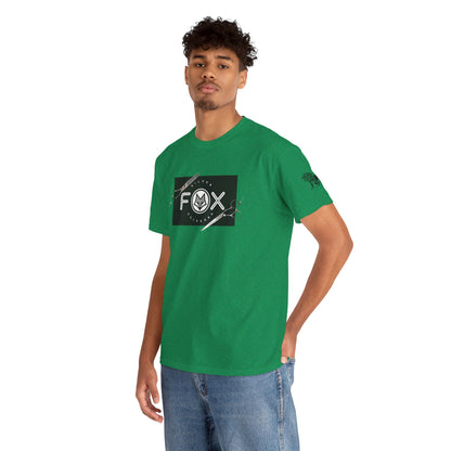 Silver Fox Scissors Unisex Heavy Cotton Tee