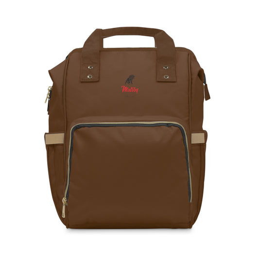 Multifunctional Diaper Backpack Brown