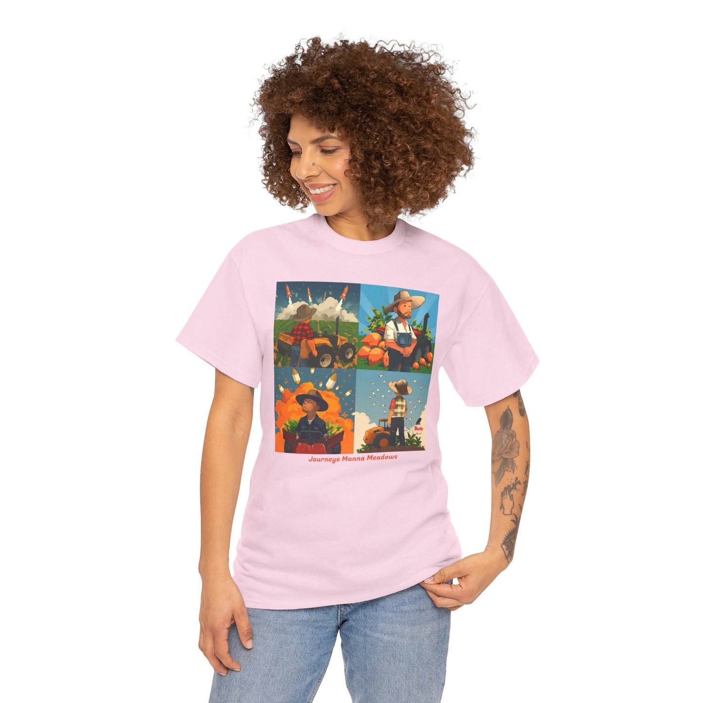 Journeys Manna Meadows Unisex Heavy Cotton Tee