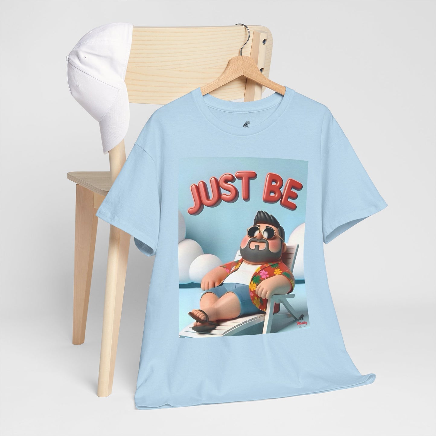 Just Be Unisex Heavy Cotton Tee