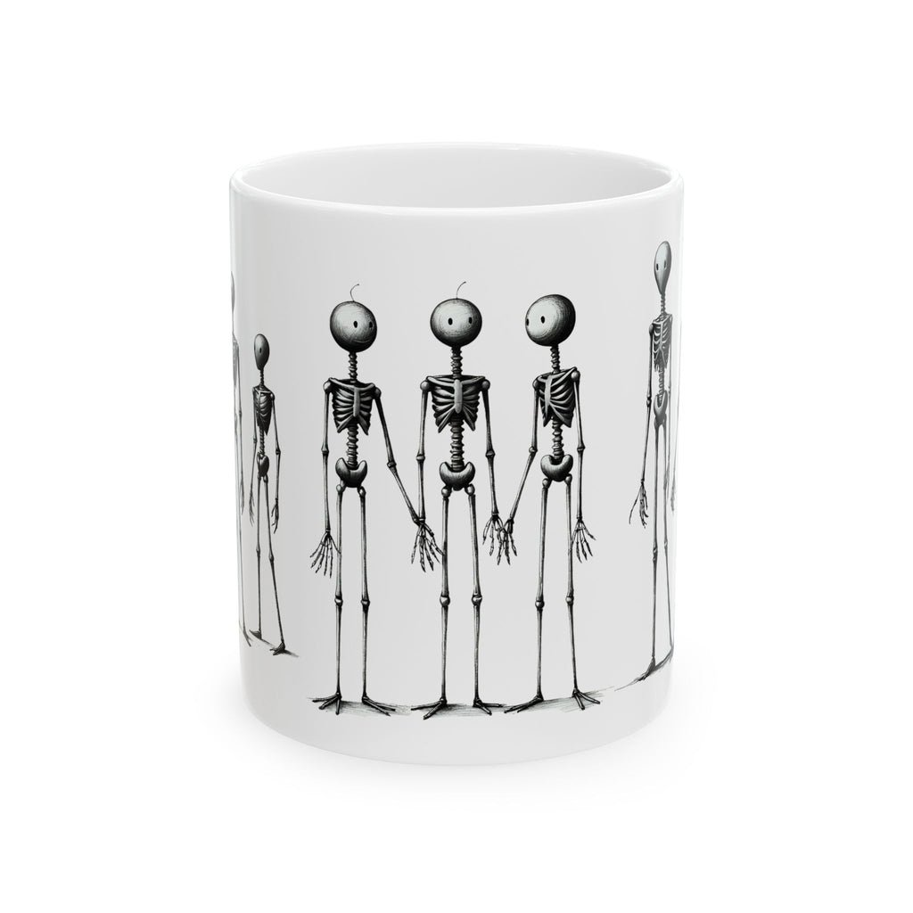 The Stick-To-It Species #19 White Ceramic Mug – Anatomy of Optimism Cup 11oz/15oz