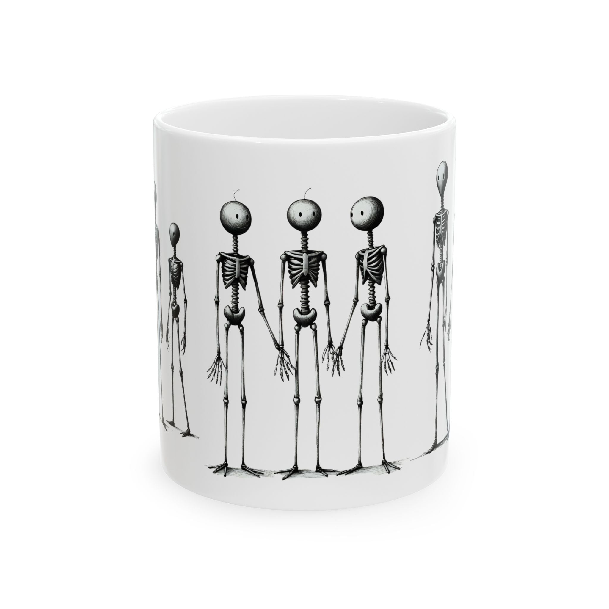 The Stick-To-It Species #19 White Ceramic Mug – Anatomy of Optimism Cup 11oz/15oz