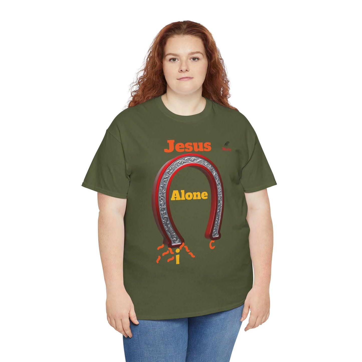 Magnetic Jesus The Original Unisex Heavy Cotton Tee