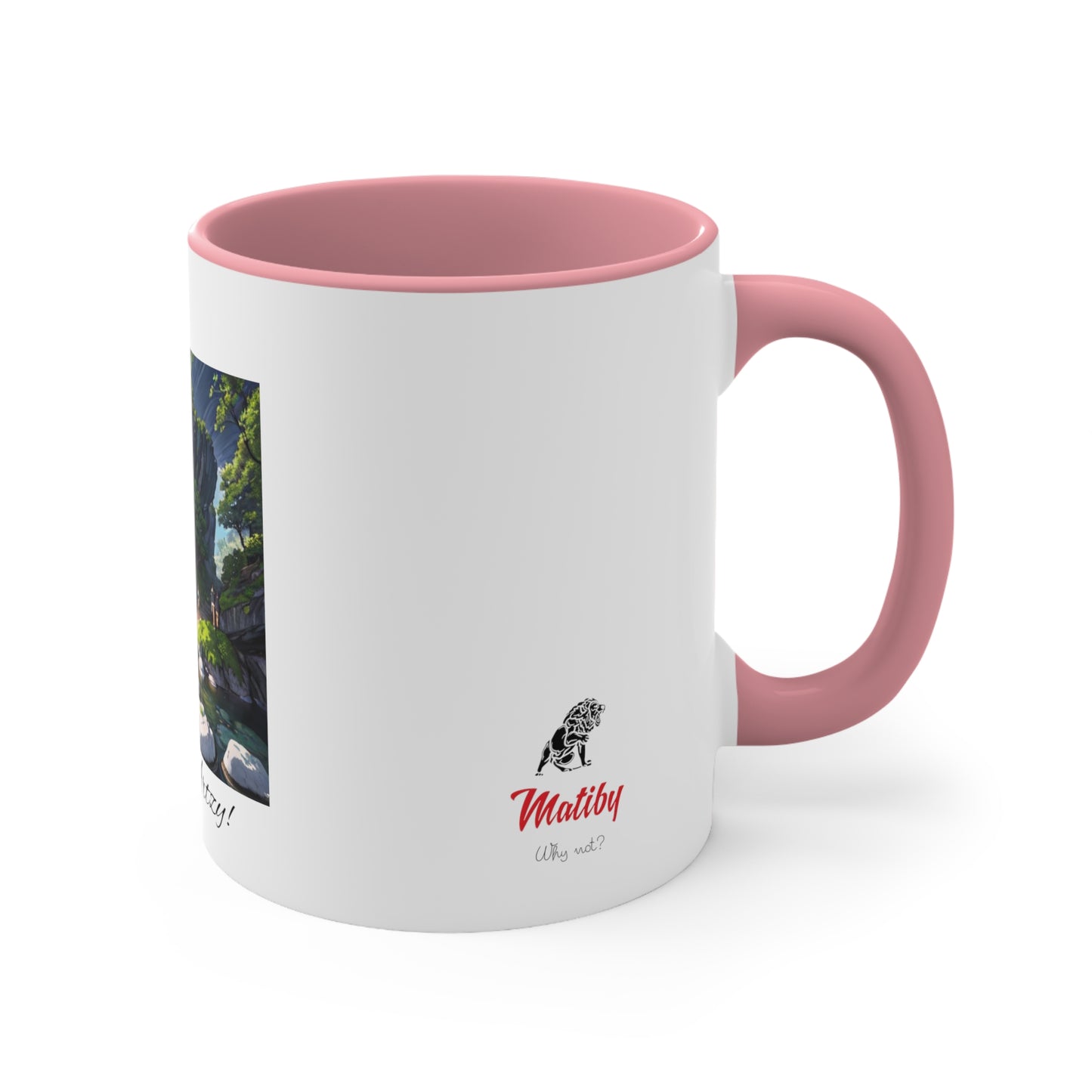 Matiby Artzy Accent Mug, 11oz