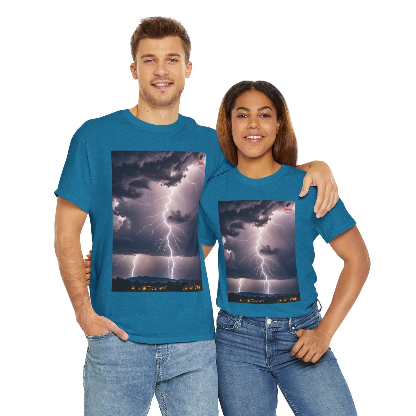 Lightning Style Unisex Heavy Cotton Tee