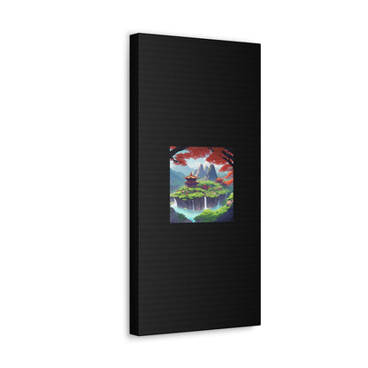 Gardens Black Canvas Gallery Wraps