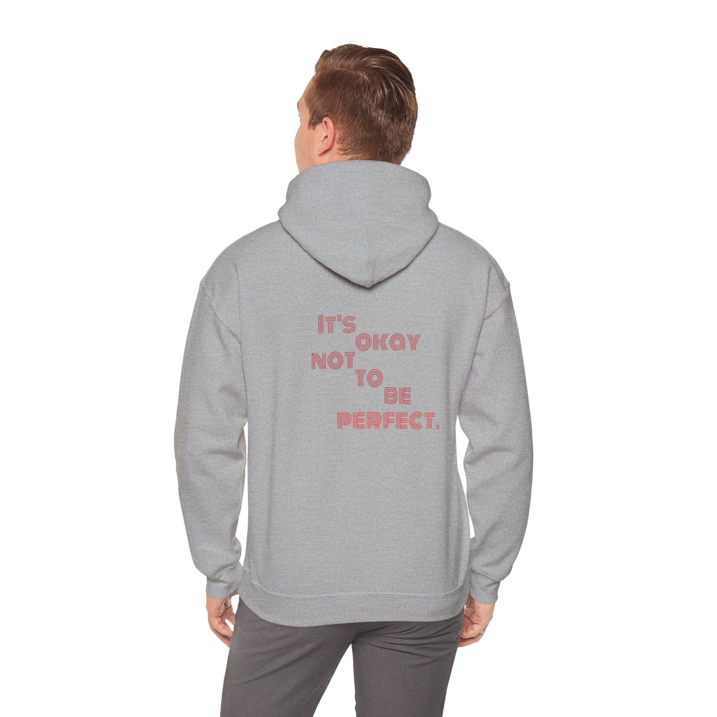 Matiby "It's okay not to be perfect" Unisex Heavy Blend™ Hooded Sweatshirt