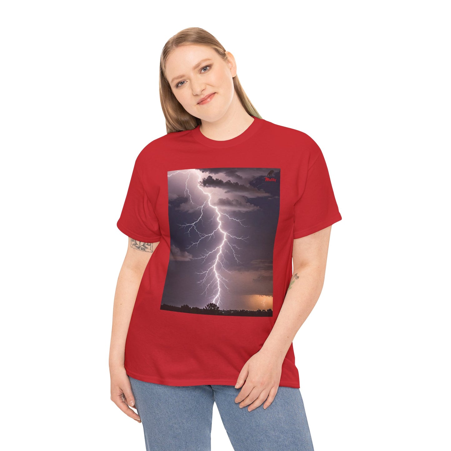 Lightning Style Unisex Heavy Cotton Tee