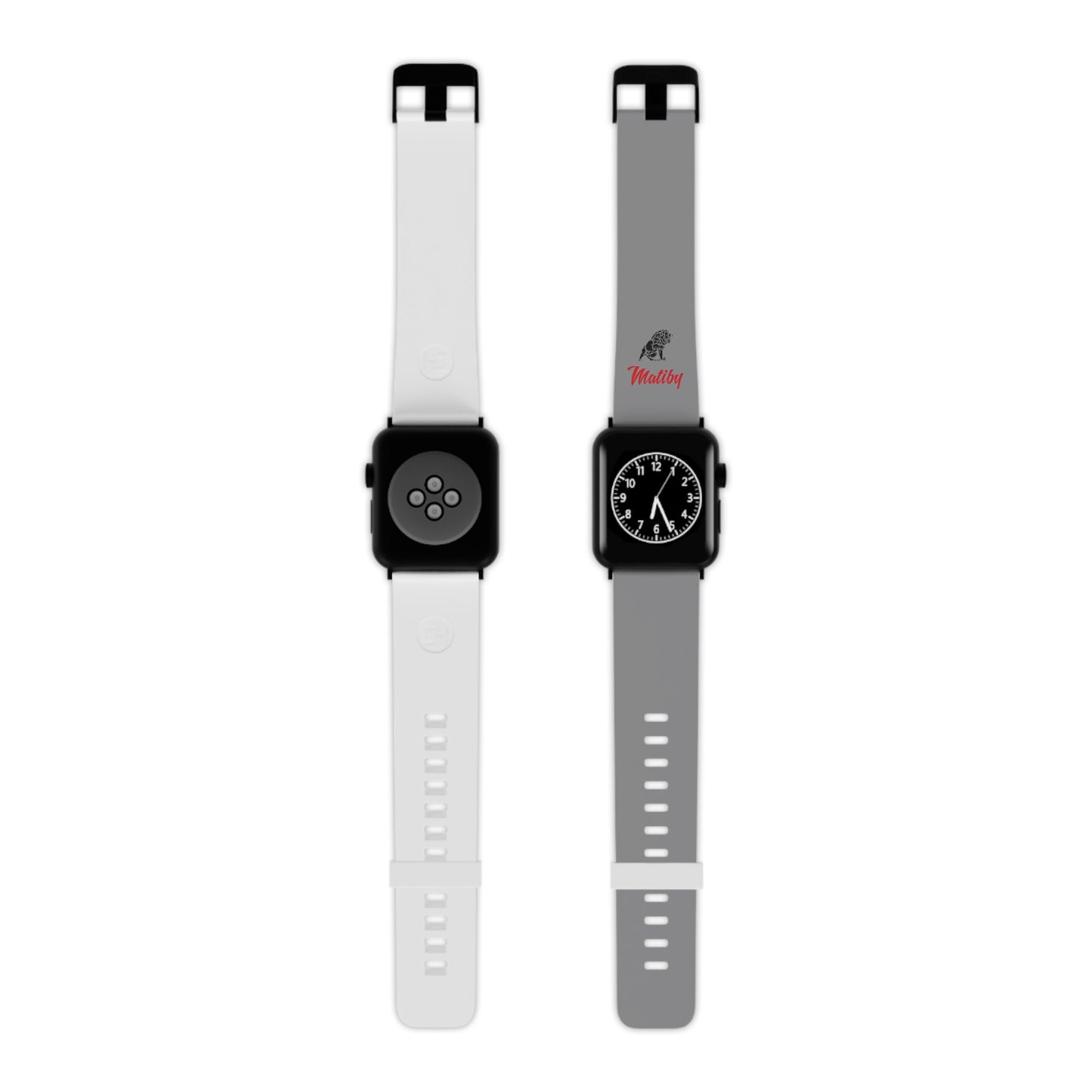 Matiby Grey Watch Band for Apple Watch