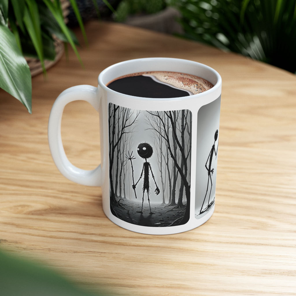 The Stick-To-It Species #9 White Ceramic Mug – Anatomy of Optimism Cup 11oz/15oz