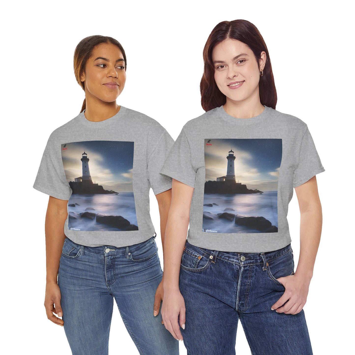 Lighthouse Unisex Heavy Cotton Tee