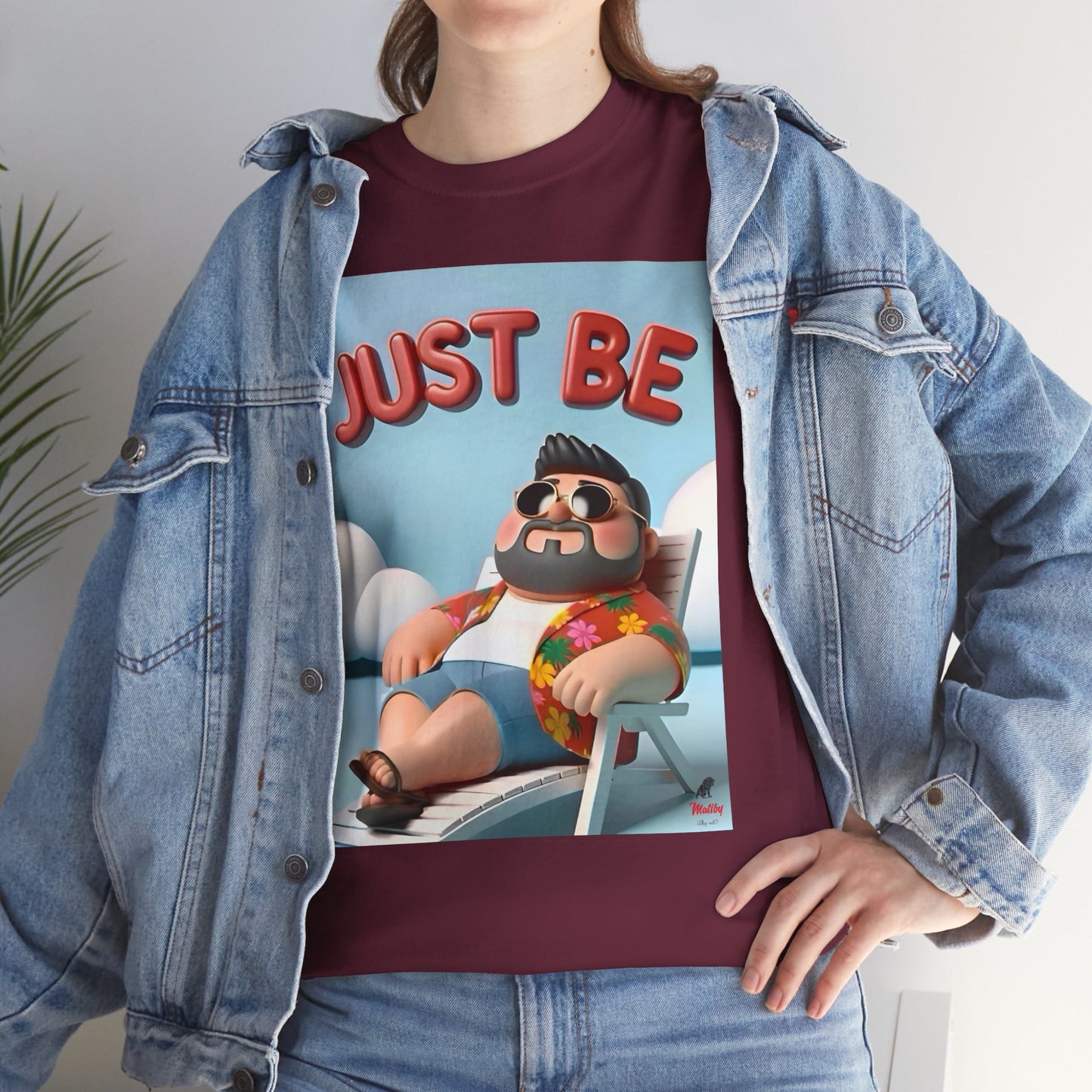 Just Be Unisex Heavy Cotton Tee