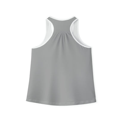 Women's Light Grey Tank Top (AOP)