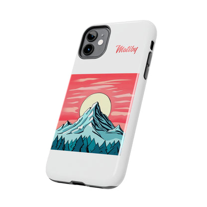 Sunset Mountain Tough Phone Cases