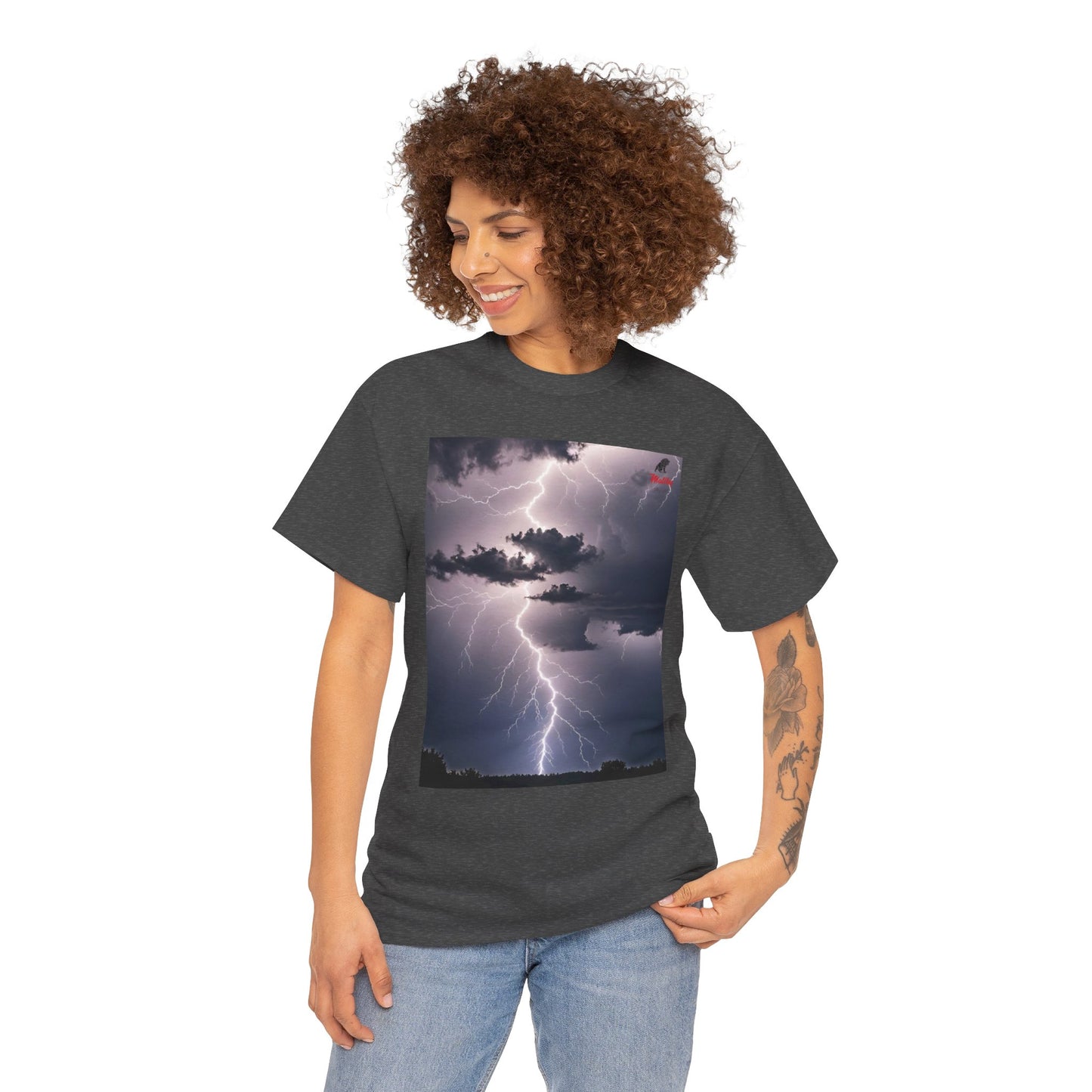 Lightning Style Unisex Heavy Cotton Tee