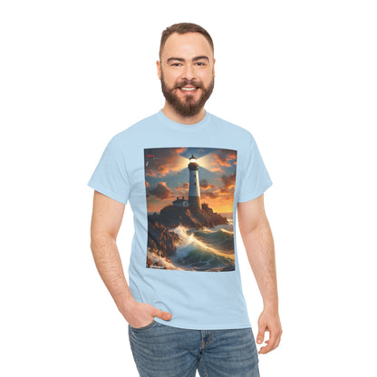 Lighthouse Unisex Heavy Cotton Tee