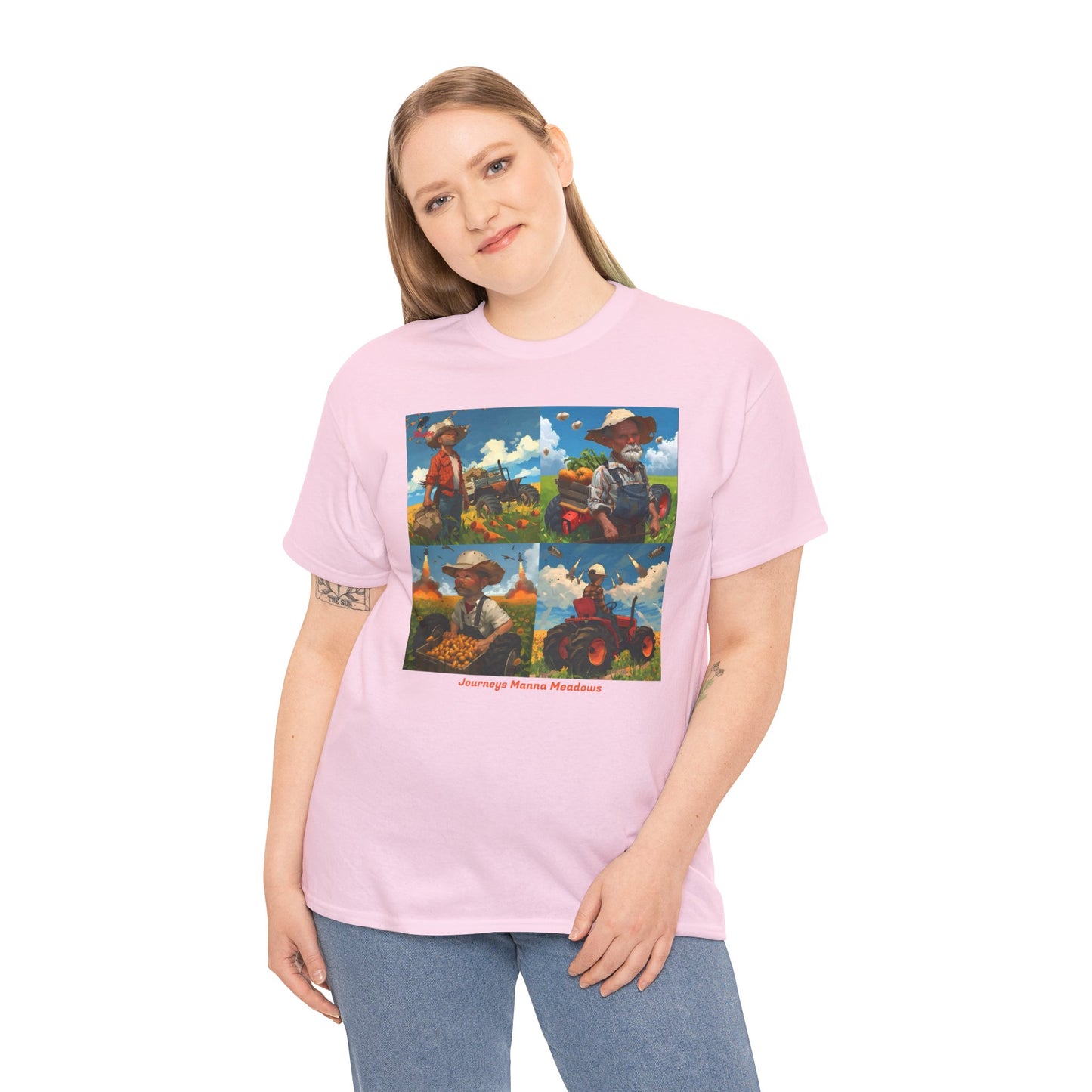 Journeys Manna Meadows Unisex Heavy Cotton Tee