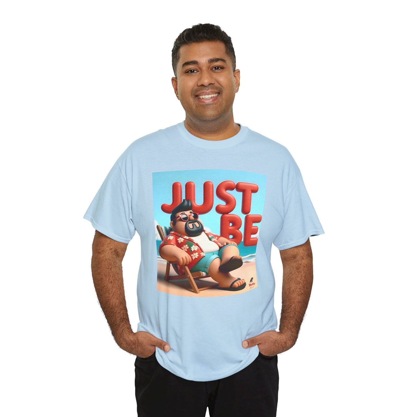 Just Be Unisex Heavy Cotton Tee