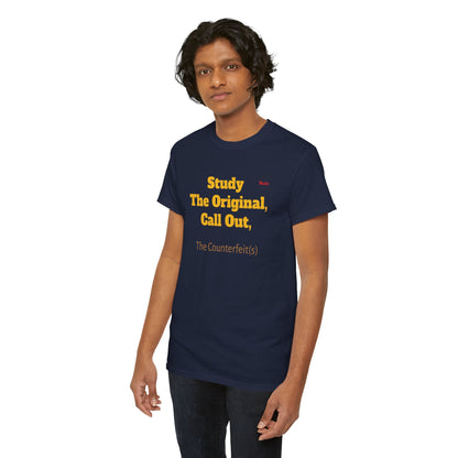 Study The Original Unisex Heavy Cotton Tee